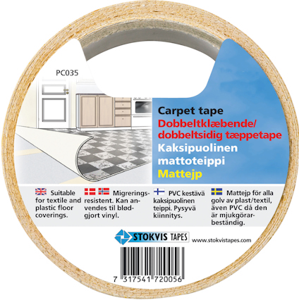 DUBBELH. MATTEJP, PERMANENT 50 MM X 25 M