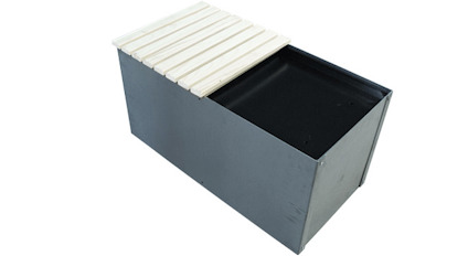 PLANTERINGSBOX ODLA 800X400X400X2,5 MM, CORTEN