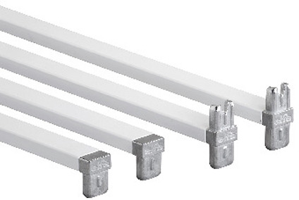 TVÄRSTAG 55 FÖR BACKSTATIV ELFA 205014 VIT 550MX44X20MM