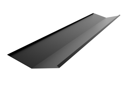 RÄNNDALSPLÅT RD SVART 015 HB-POLYESTER 2000MM