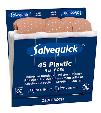 PLASTPLÅSTER PLAST REFILL 6036SALVEQUICK